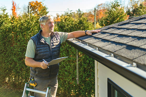 Professional Roofing technician working in Tranquility, NJ